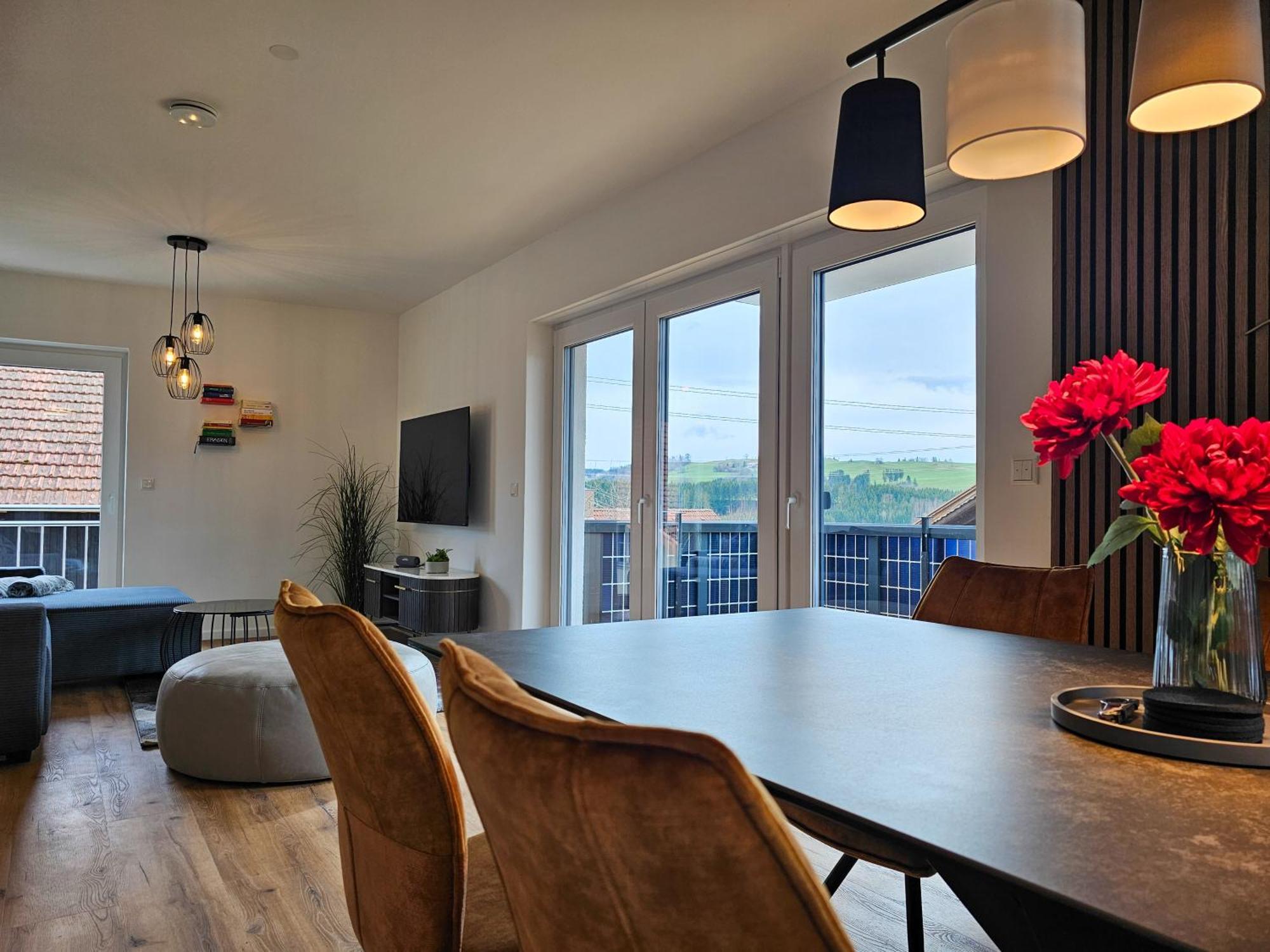 Better L Modern Apartment L Tischkicker Altusried Luaran gambar